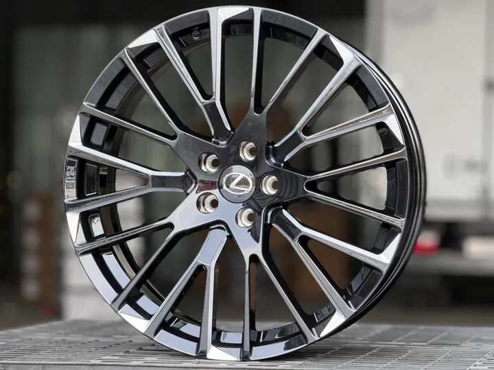 LEXUS RX FORGED YC9816 R21 8J ET35 5x114.3 DIA60.1 GLOSS BLACK
