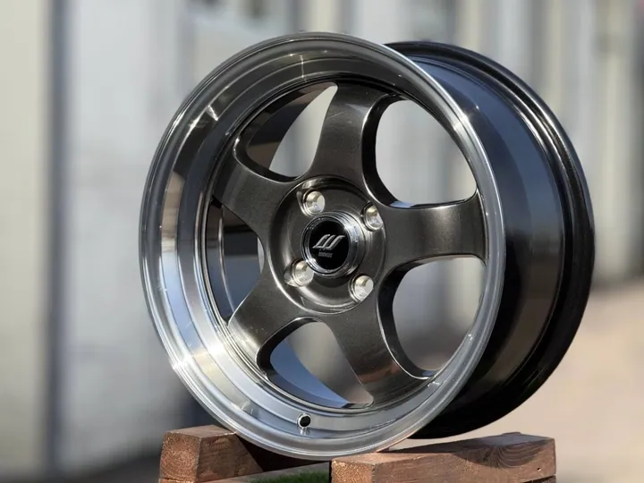 Work Meister 5138 R15 7J ET32 4x100 DIAUUDE HYPER BLACK