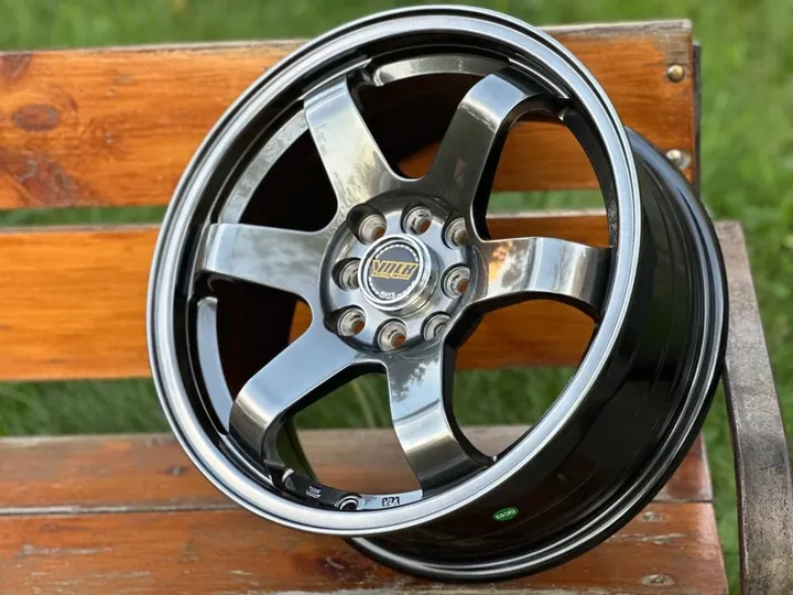 ROTA Rays TE37 6003 R16 7J ET35 4X98 DIAUUDE HYPER BLACK