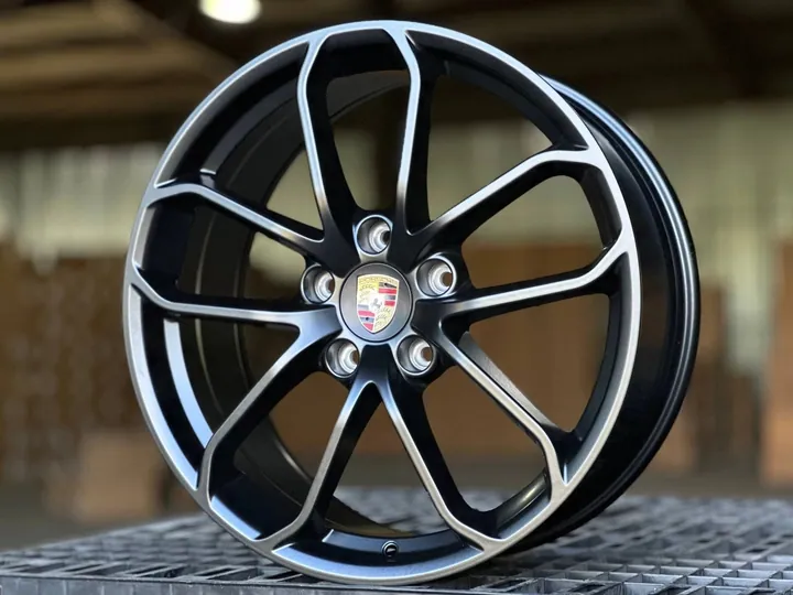 PORSCHE A419F FlowForming R20 8.5J ET50 5x130 DIA71.56 MATTE BLACK