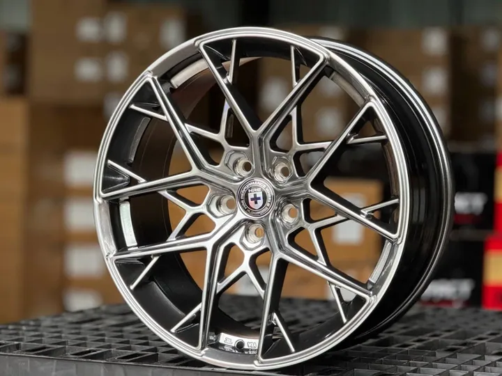 HRE FF10 1775 R17 7.5J ET38 5x105 DIA56.6 HYPER BLACK