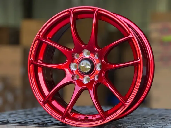 WORK CR KIWAMI 0063 R16 7J ET35 4X98 DIA73.1 CANDY RED