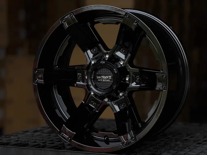 LA CHANTI LCOF16 R20 10J ET-12 5x127 DIA77.9 GLOSS BLACK