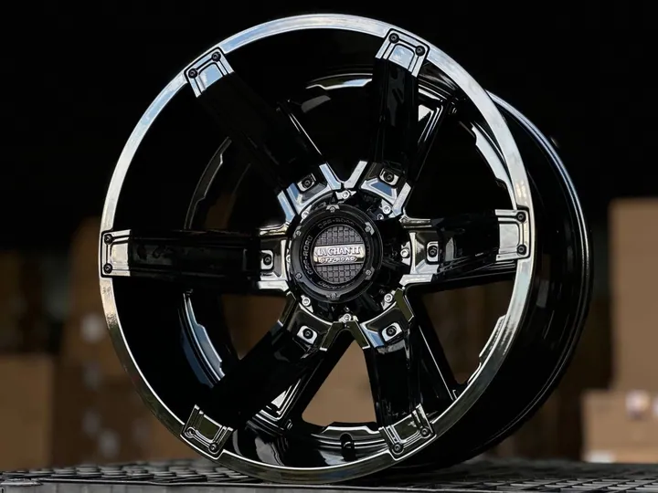LA CHANTI LCOF16 R22 12J ET-44 6x139.7 DIA77.9 GLOSS BLACK