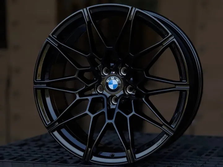 BMW 826M style H3143F FlowForming R19 9J ET35 5x120 DIA72.6 GLOSS BLACK