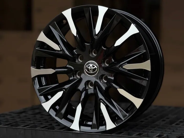 Toyota H3438F FlowForming R18 8J ET40 6x130 DIA75 GLOSS BLACK FACE