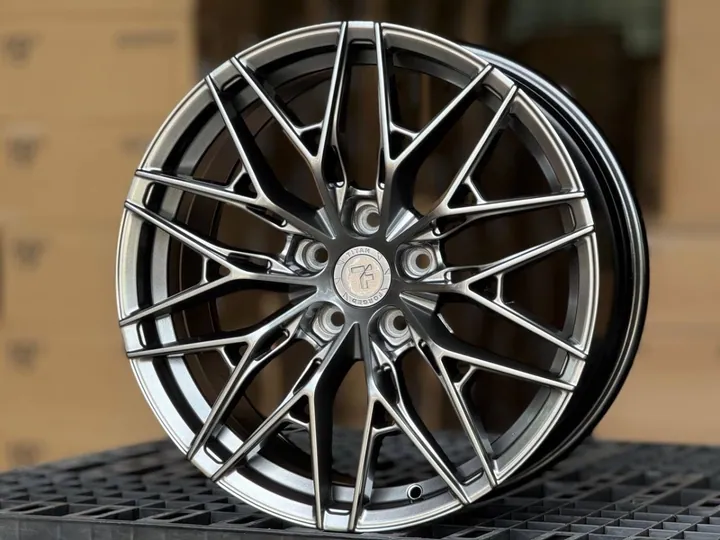 TITAN FORGED F8020 FlowForming R18 8J ET35 5x112 DIA66.6 HYPER BLACK