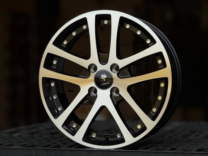 Weds Kranze (рельсы) 5259 R15 6J ET38 4X98 DIA58.6 GLOSS BLACK FACE
