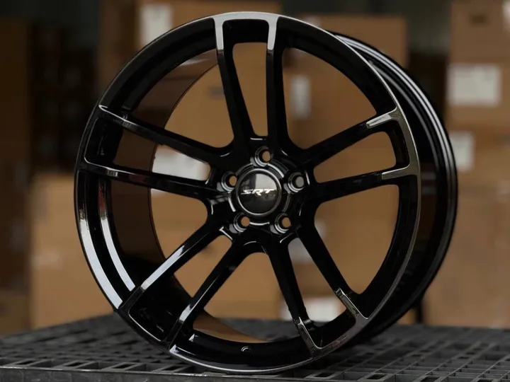 DODGE SRT FA607F/R FlowForming R20 11J ET18 5x115 DIA71.5 GLOSS BLACK