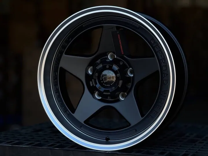 TRD BIG STEP XF086 R18 8.5J ET20 5x150 DIA110.1 MATTE BLACK