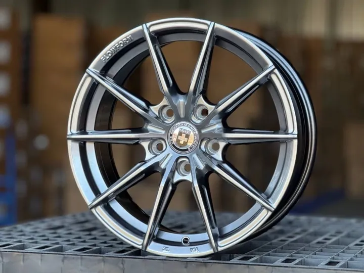 HRE H3408F FlowForming R16 7J ET35 5x114.3 DIA73.1 HYPER BLACK