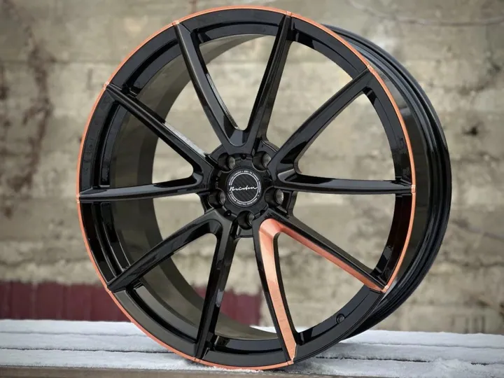 Zeekr P-240643 R21 9J ET35 5X108 DIA63.4 Gloss Black Orange