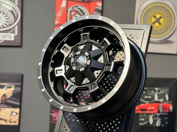 OFF ROAD 5054 R15 7J ET25 6x139.7 DIAUUDE MATTE BLACK