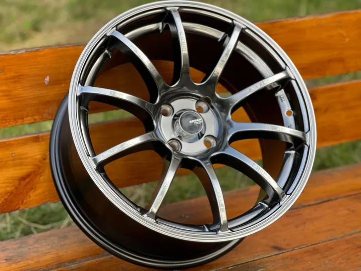 ADVAN RS 1021 R17 8J ET35 4x100 DIAUUDE HYPER BLACK