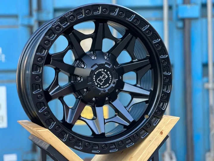 BLACK RHINO 602 R17 8.5J ET0 6x130 DIA87.1 MATTE BLACK