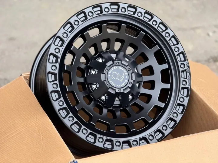 BLACK RHINO 603 R17 8.5J ET0 6x130 DIA87.1 MATTE BLACK