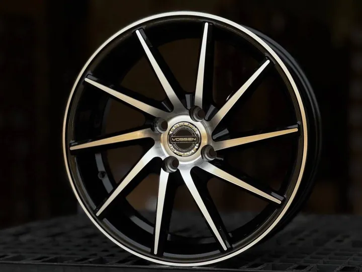 Vossen CVT 6255 6256 R16 6J ET35 4x100 DIA73.1 GLOSS BLACK FACE