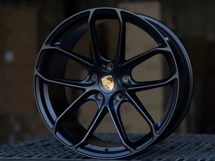 PORSCHE 5593 FlowForming R20 10.5J ET50 5x130 DIA71.6 MATTE BLACK
