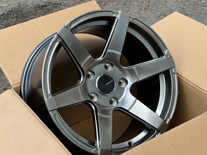 SHOGUN A1 6837R R16 8.5J ET30 5x100 DIA73.1 HYPER BLACK