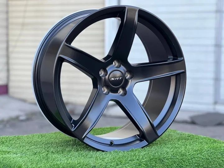 DODGE SRT FA608F/R FlowForming R20 11J ET18 5x115 DIA71.5 MATTE BLACK