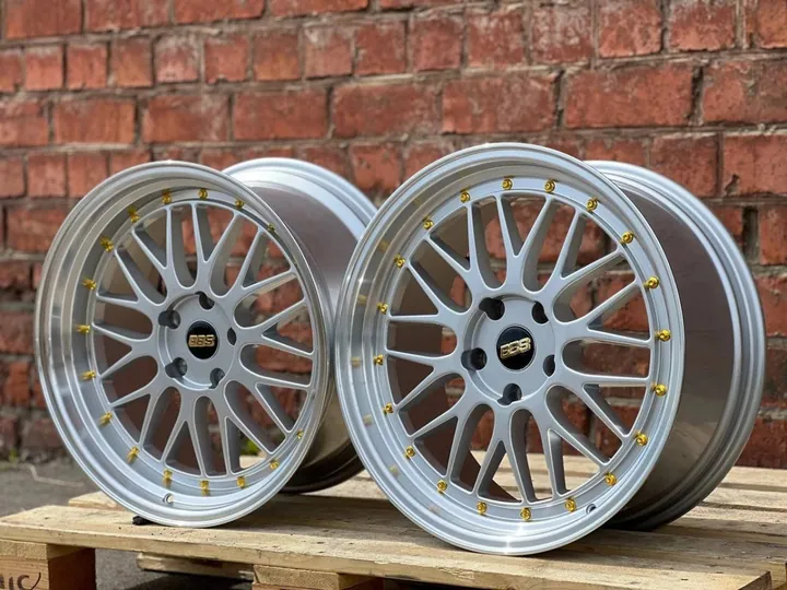 BBS LM KS014 R19 9.5J ET28 5x120 DIA74.1 SILVER FACE