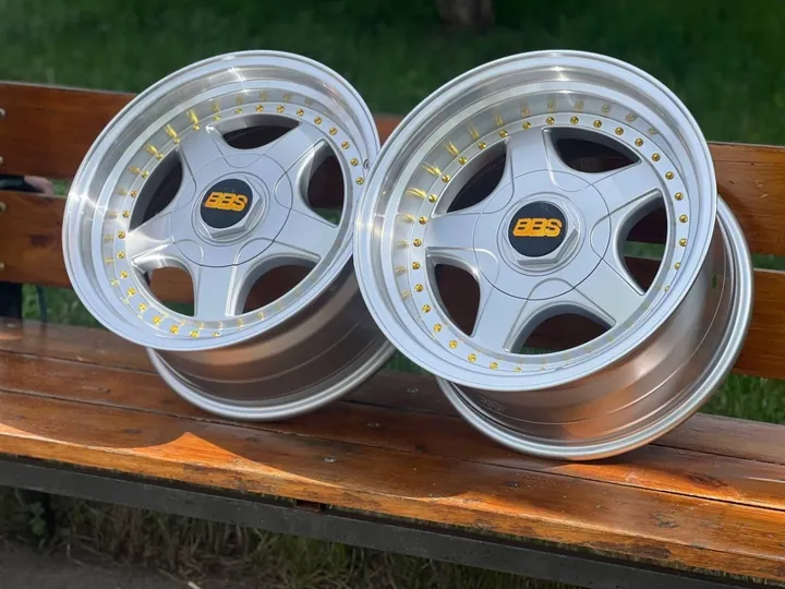 BBS RF 7813F 7813R R17 10J ET20 5x120 DIA74.1 SILVER FACE