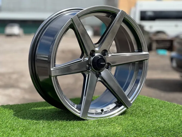 Shogun S6 D6093 R17 8J ET35 5x105 DIA56.6 HYPER BLACK