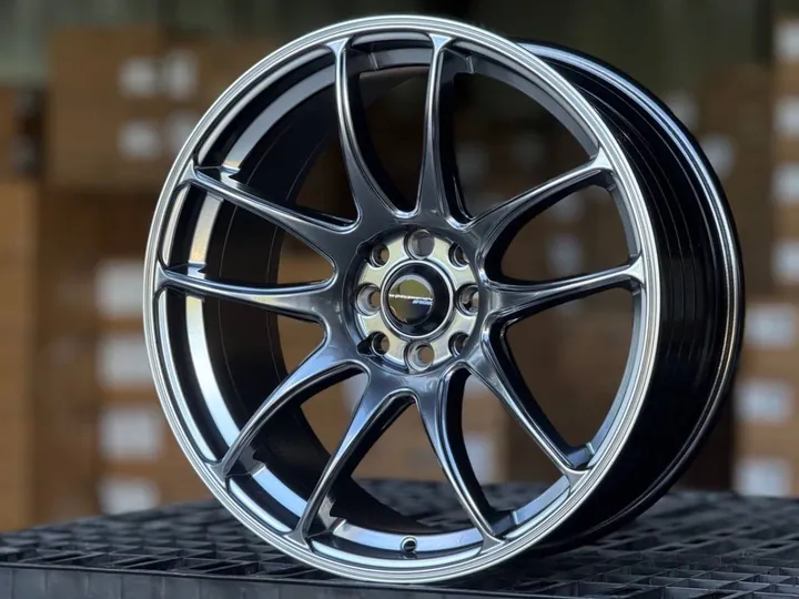Work Cr-kiwami K0063 R18 8.5J ET35 4x114.3 DIA73.1 HYPER BLACK