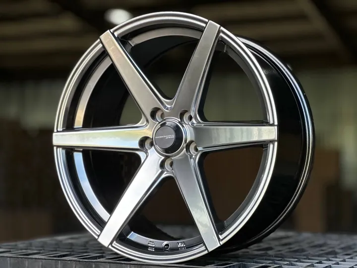 Shogun S6 6093 R18 8.5J ET33 5x105 DIA56.6 HYPER BLACK