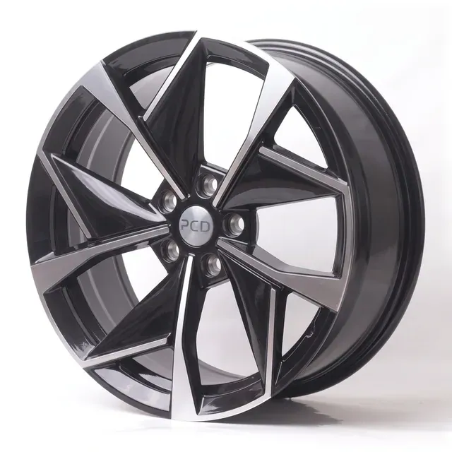 Диски Kipardo 5638 R20x8 5x108 ET41 DIA66.6 Black Machined face
