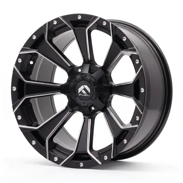 8057 R20 9J 6x114,3 ET10 ЦО 66,1 Black+Milling