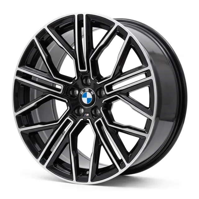 0312 BMW LUMMA R20 8,5J 5x112 ET25 ЦО 66,6 GLOSS BLACK POLISHED