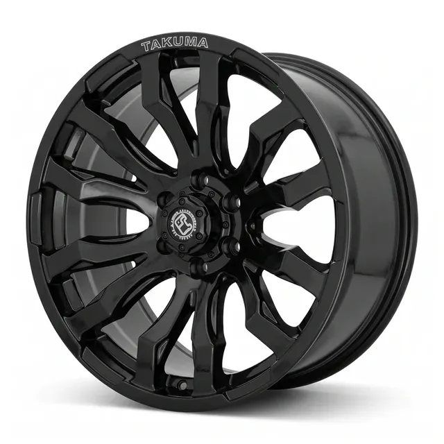 0215 Fuel Blitz R18 8,5J 6x120 ET17 Dia 66,9 BLACK +KAKUMA
