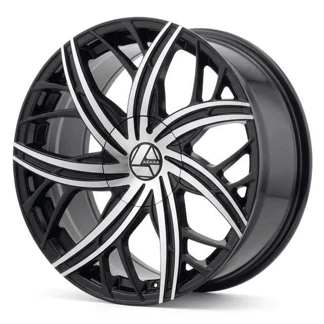 FA682 R20 8,5J ET35 5x114,3 / 5x120 74.1 Gloss Black & Machined