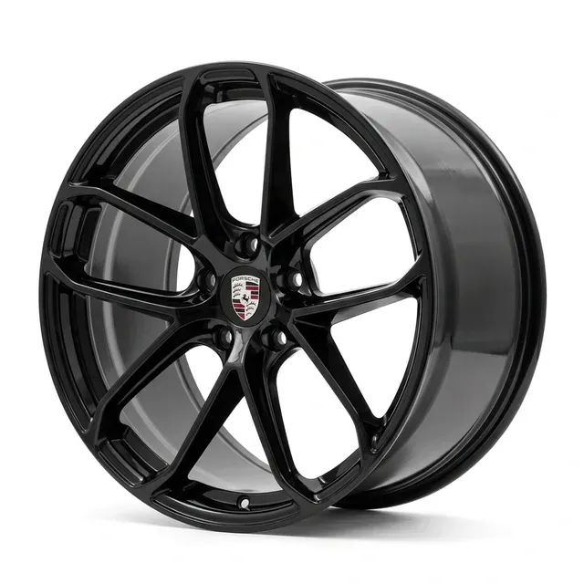 C395F R22 9,5J ET45 5X130 71,6 GLOSS BLACK