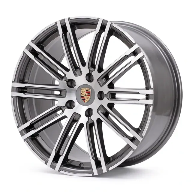 1041 R21 10J 5x130 ET50 71,5 Gunmetal Machined Face