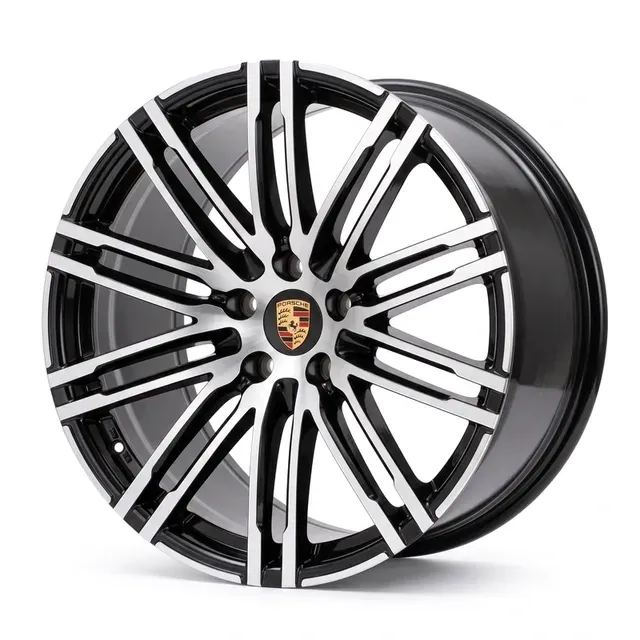 1041 R21 9J 5X112 ET26 66,6 GLOSS BLACK MACHINED FACE
