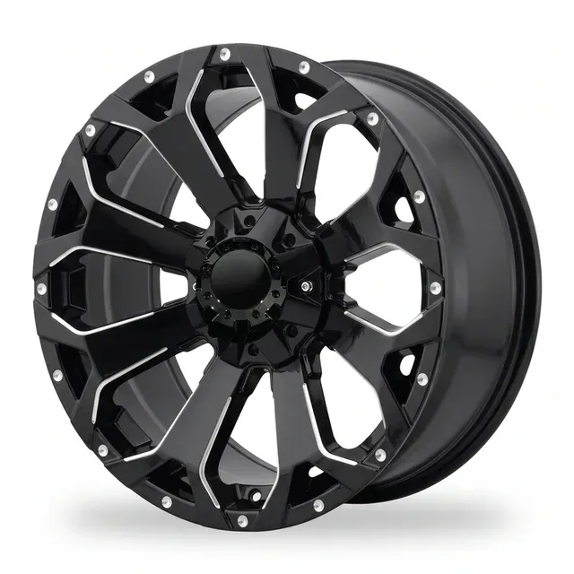 8080 Fuel Assault D576 R20 10J 5x114,3 / 5x127 ET-10 71,6 Black Miling