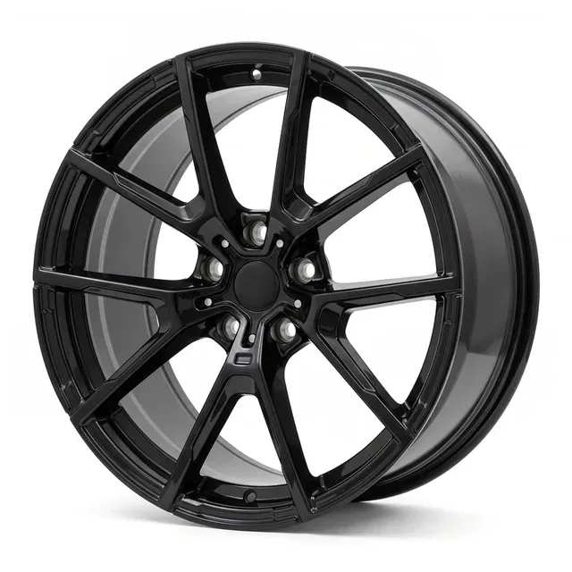 F9746 R19 8,5J ET35 5X120 72,6 Gloss Black