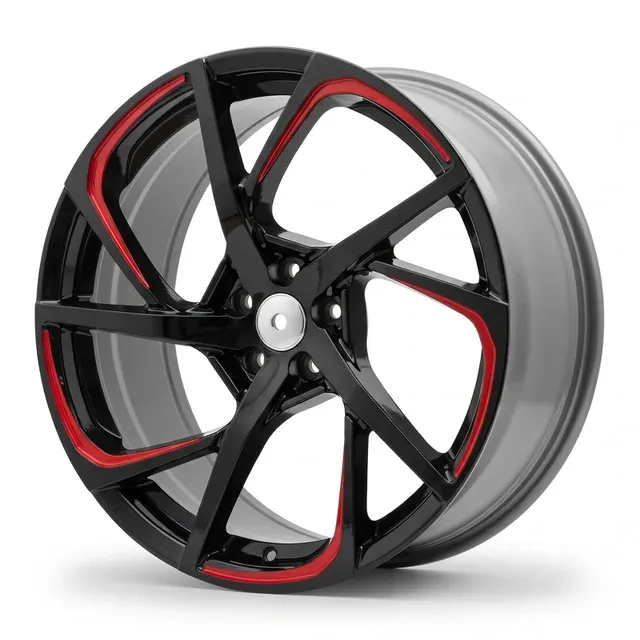 5464 R20 7,5J 5x105 ET30 73,1 black+red