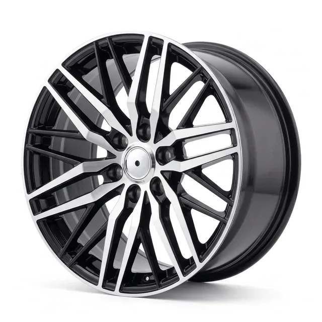 YF0453 R18 8J 6x130 ET40 75,1 Black Machine Face