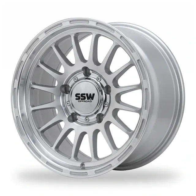 7309 R17 9J ET0 5x150 110,1 MACHINED SILVER