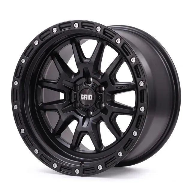 F8700 R18 9J ET0 6X114,3 66.1 SEMI MATT BLACK